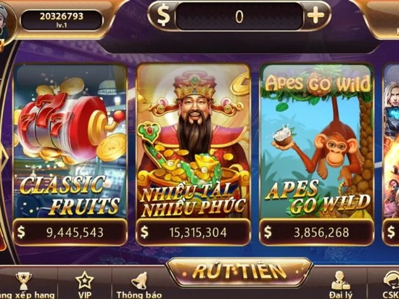 Trò chơi slot và jackpot lớn